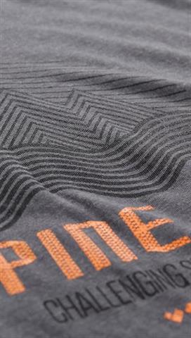 Grafitowy t-shirt męski 58412 - 302871