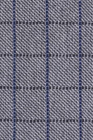 Szary szal w kratę 72940 - 30301