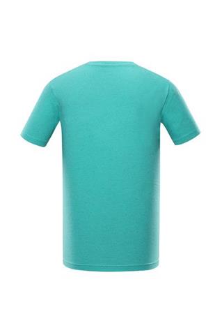 Zielony t-shirt męski z nadrukiem 58415 - 303041