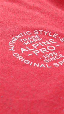 Czerwony t-shirt męski 58413 - 303051