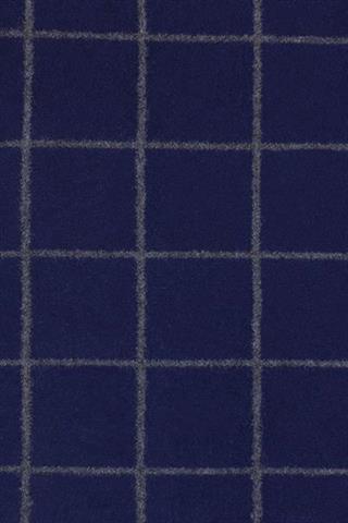 Granatowy szal w kratę 72941 - 30331