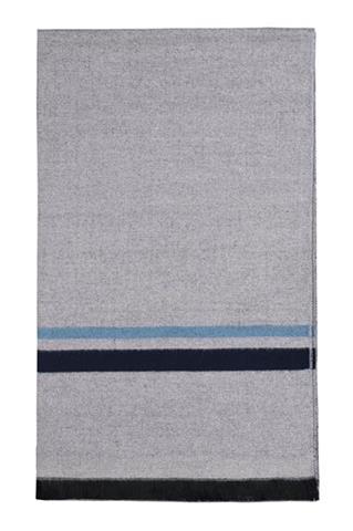 Szary szal z pasami 72943 - 30381