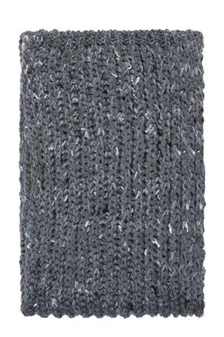 Melanżowy szal w szarym odcieniu 72966 - 30621