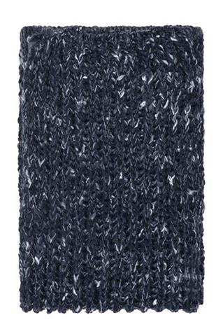 Granatowy szal zimowy 72968 - 30681