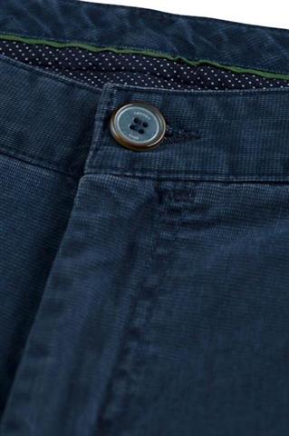 Granatowe spodnie męskie Chinos Mil 64616 - 30871