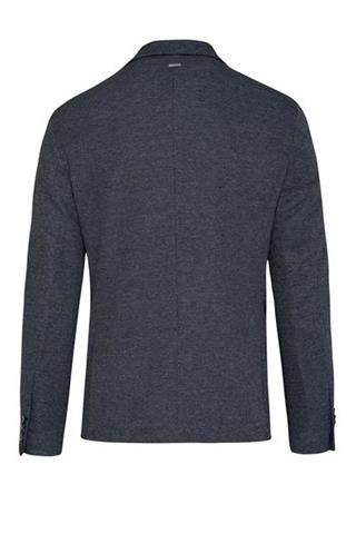 Granatowa marynarka męska w mikro wzór James Saley 45132 - 31091