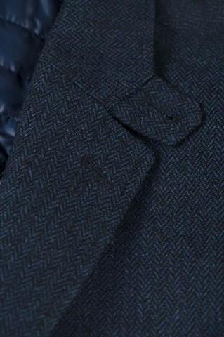 Granatowa marynarka w jodełkę Diego Pamela 46004 - 31131