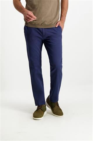 Granatowe spodnie chinos 64524 - 321331