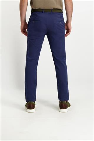 Granatowe spodnie chinos 64524 - 321341