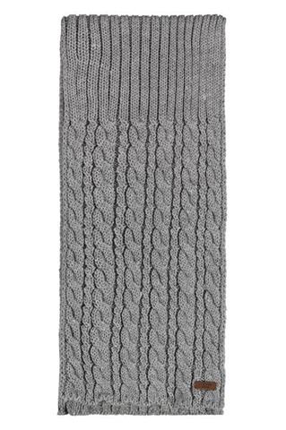 Szary szal męski z wełną 71877 - 321971