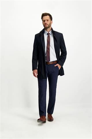 Granatowy płaszcz męski 29756 - 322671