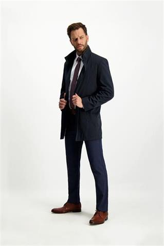 Granatowy płaszcz męski 29756 - 322681