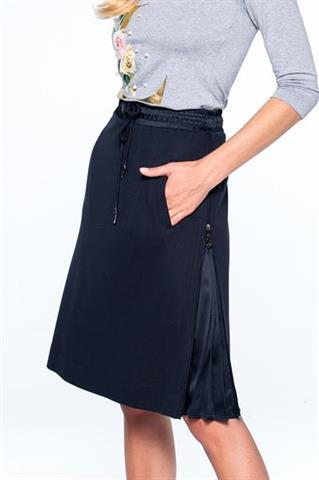 Trapezowa spódnica z rozcięciami 58499 - 324511