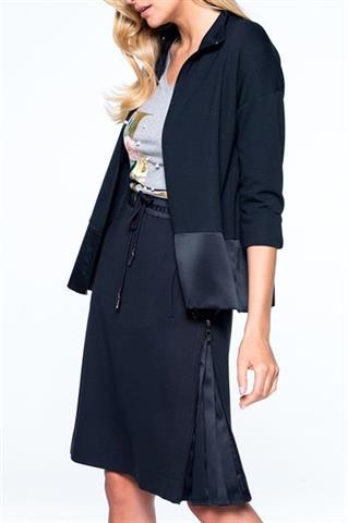 Trapezowa spódnica z rozcięciami 58499 - 324521