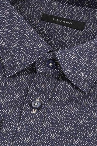 Elegancka koszula męska w odcieniu granatu 92787 - 328341