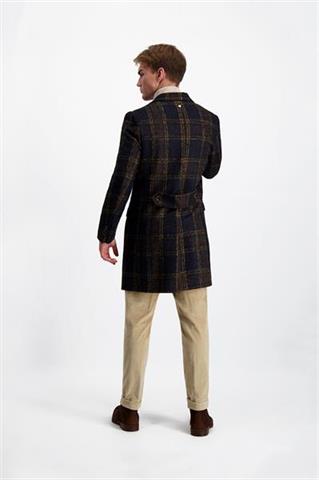 Płaszcz męski w kratę 29839 - 328821