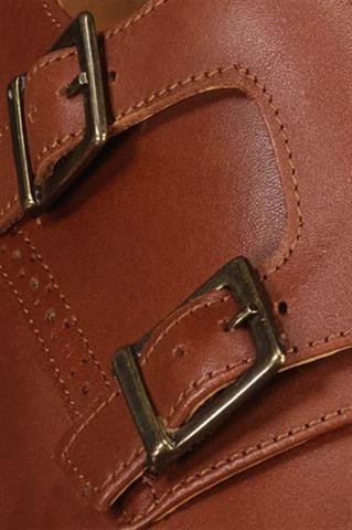 Skórzane monki męskie 75132 - 330451