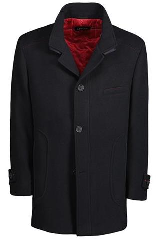 Granatowy płaszcz męski 20826 - 330691