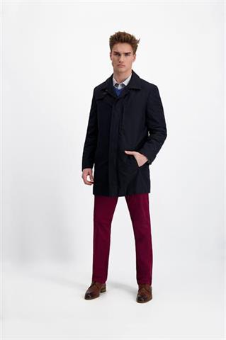 Granatowy płaszcz męski 29829 - 330961