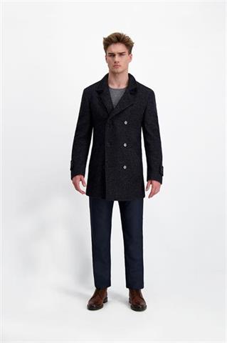 Płaszcz męski granatowy 22038 - 331951