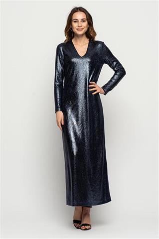 Granatowa sukienka maxi 58555 - 333791