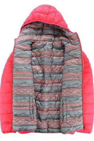 Dwustronna damska kurtka jesienna Teflon EcoElite 58539 - 335631
