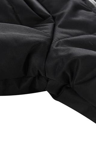Czarny płaszcz damski z membraną PTX 58538 - 335801