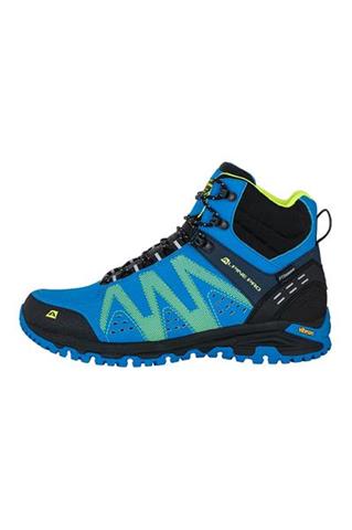 Sportowe niebieskie buty męskie z membraną PTX 58549 - 336301