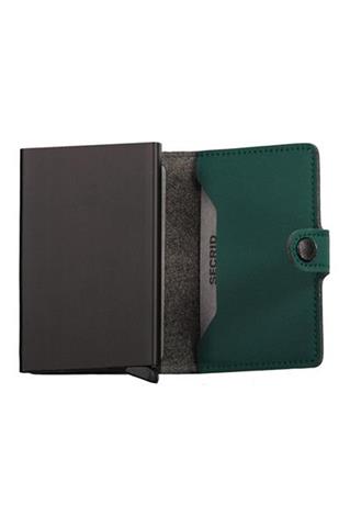 Zielony portfel z ochraniaczem na karty 74813 - 337611