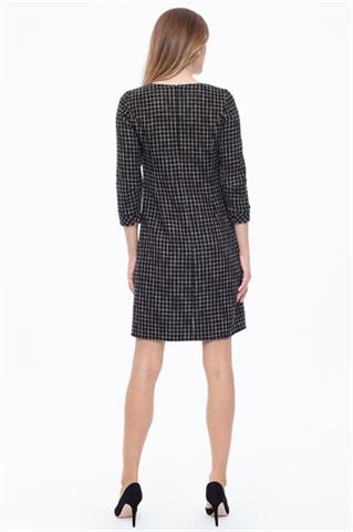 Elegancka sukienka o podełkowym fasonie 58578 - 338931