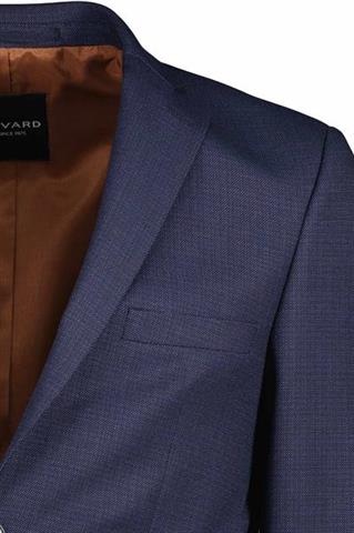 Granatowy garnitur w mikro wzór 35279 - 340461