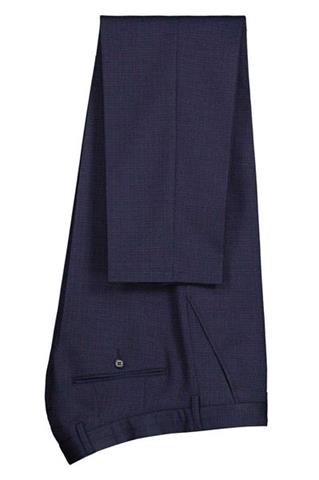 Granatowy garnitur w mikro wzór 35279 - 340471