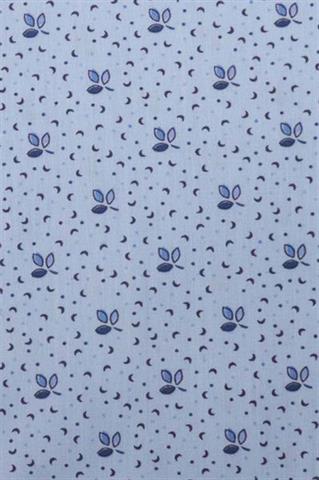 Niebieska koszula w mikro wzór 92813 - 348391