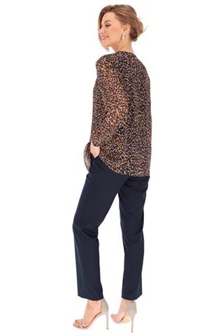 Zwiewna bluzka oversize 58598 - 350951