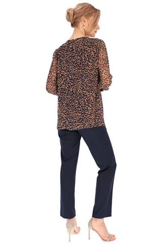 Zwiewna bluzka oversize 58598 - 350961