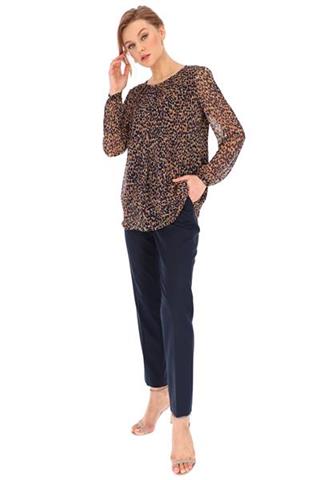 Zwiewna bluzka oversize 58598 - 350971