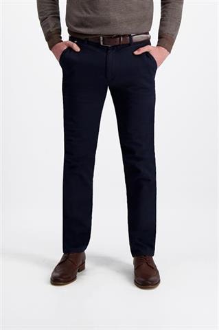 Granatowe spodnie chinos 64581 - 351671