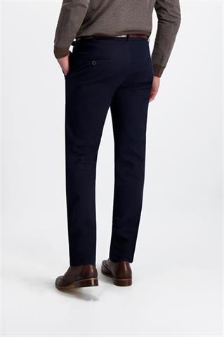 Granatowe spodnie chinos 64581 - 351681