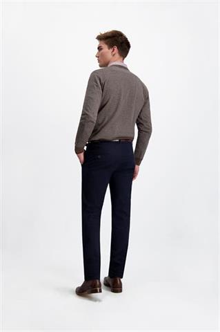 Granatowe spodnie chinos 64581 - 351701