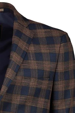 Marynarka męska w kratę 49068 - 352071