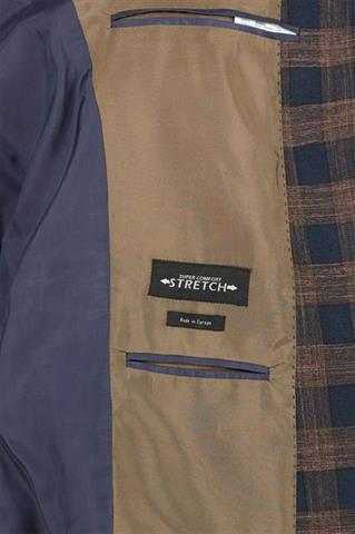 Marynarka męska w kratę 49068 - 352081