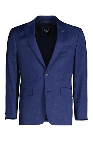 Wełniany garnitur w kratę 35256 - 352211