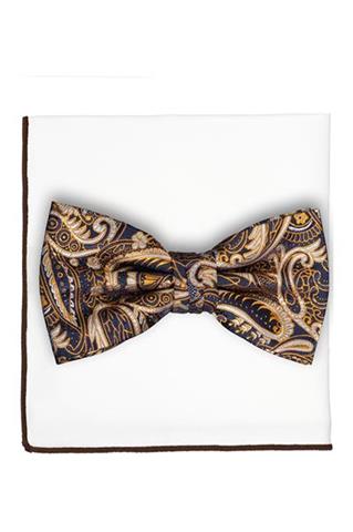 Granatowa mucha we wzory 57448 - 353061