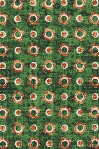 Zielona poszetka we wzory 57466 - 353241