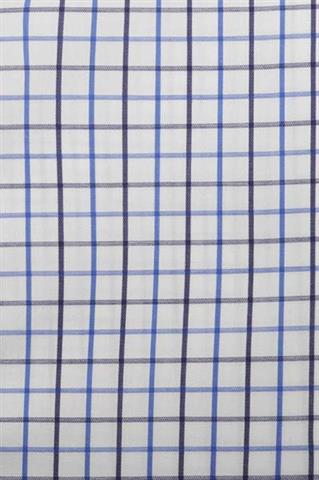 Koszula męska w okienkową kratę 93273 - 355261