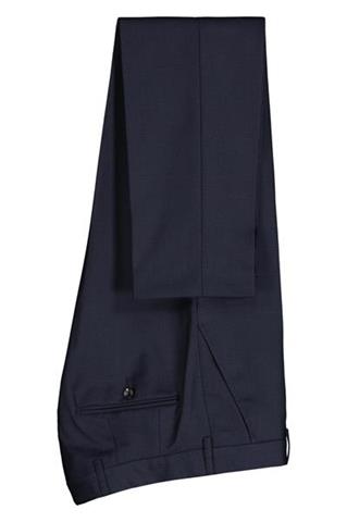 Granatowy garnitur z wełny jagnięcej 35285 - 358591