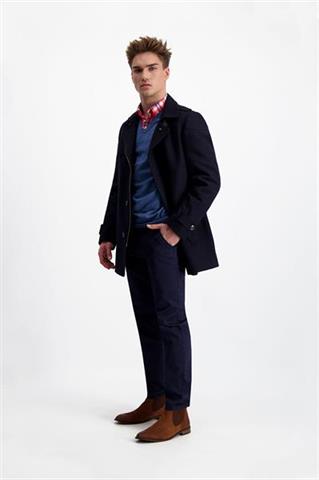 Męski płaszcz z wełny 21303 - 358781