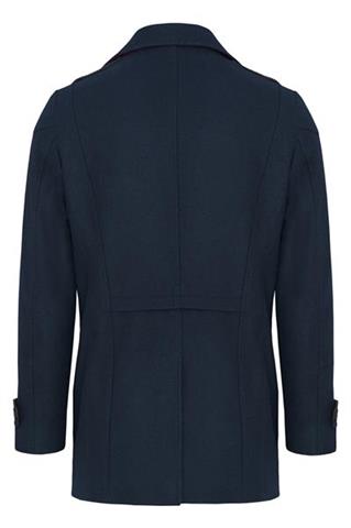 Męski płaszcz z wełny Petr Brema 21303 - 35881