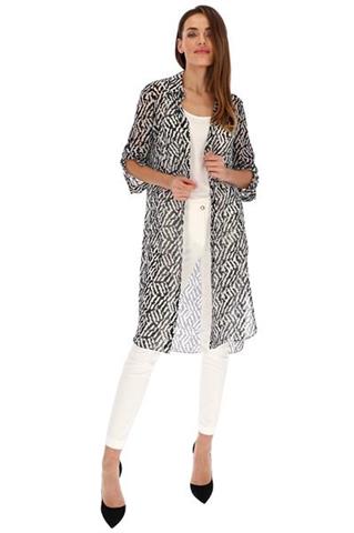 Koszulowa tunika we wzór zebry 58627 - 359891