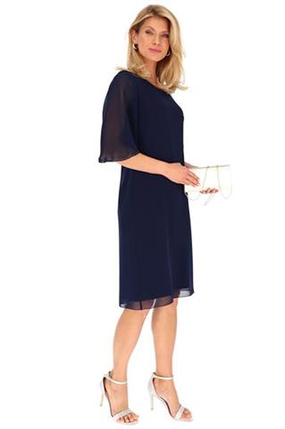 Elegancka sukienka granatowa 58623 - 360031
